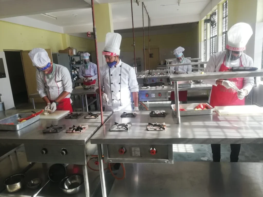 Practical’s with proper Covid 19 precautions and rule regulations.