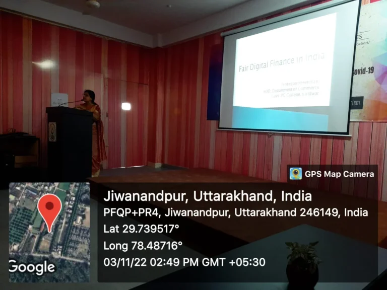 Seminar on "Fair Digital Finance" – IHMS Kotdwar, photo 2