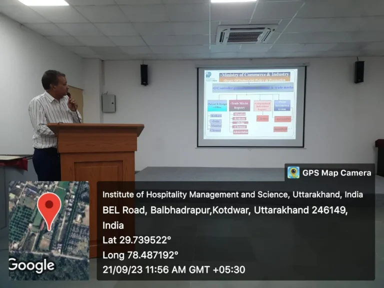IPR Session on "Patent Filing and Prosecution for Beginners" – IHMS Kotdwar, photo 2