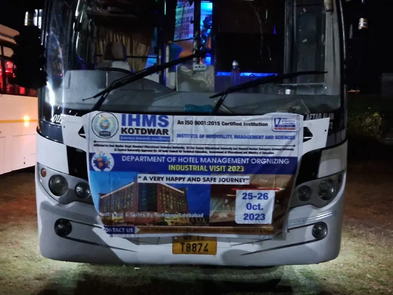 Industrial Visit-2023 organized by IHMS – IHMS Kotdwar, photo 22