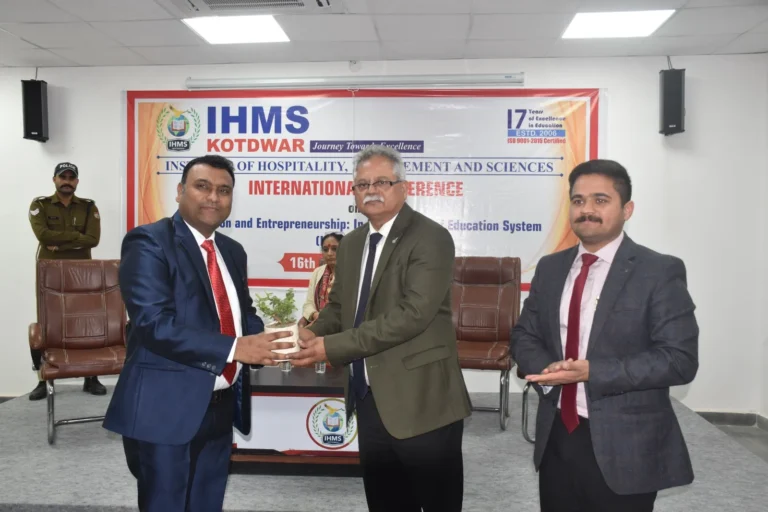 IHMS hosted International Conference "Innovation and Entrepreneurship: In Perspective of Education System (IEPES-2023) – IHMS Kotdwar, photo 6