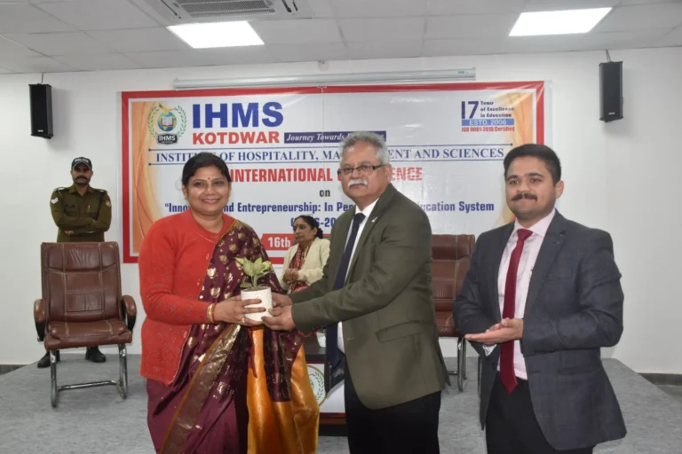IHMS hosted International Conference "Innovation and Entrepreneurship: In Perspective of Education System (IEPES-2023) – IHMS Kotdwar, photo 4