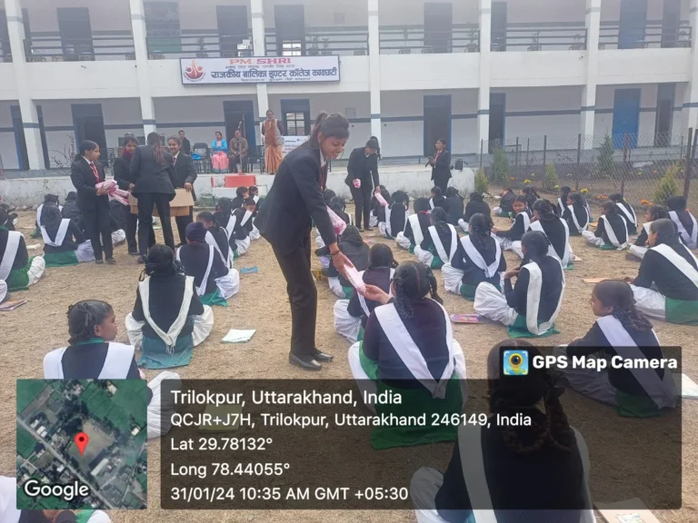 CSR activity on "Personal Hygiene for Girls" – IHMS Kotdwar, photo 7