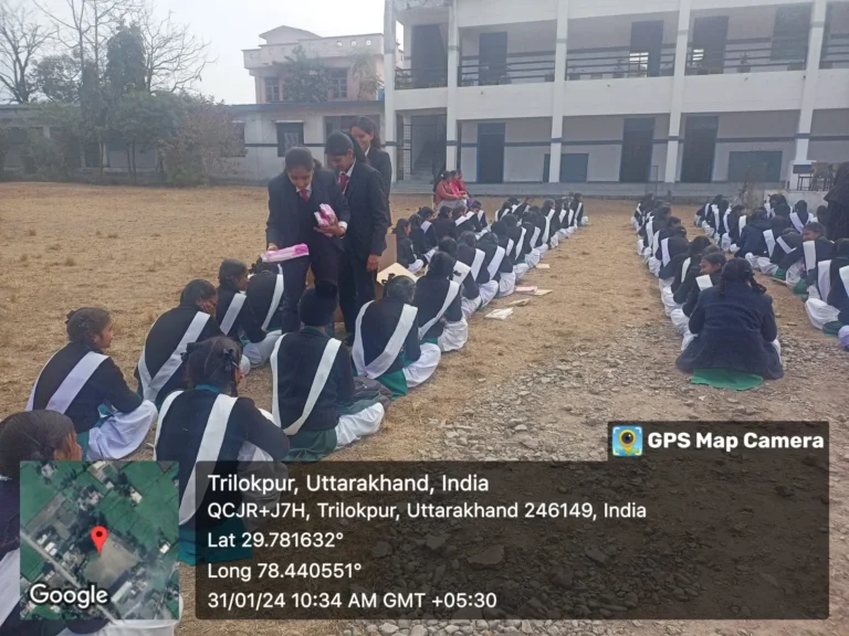 CSR activity on "Personal Hygiene for Girls" – IHMS Kotdwar, photo 6