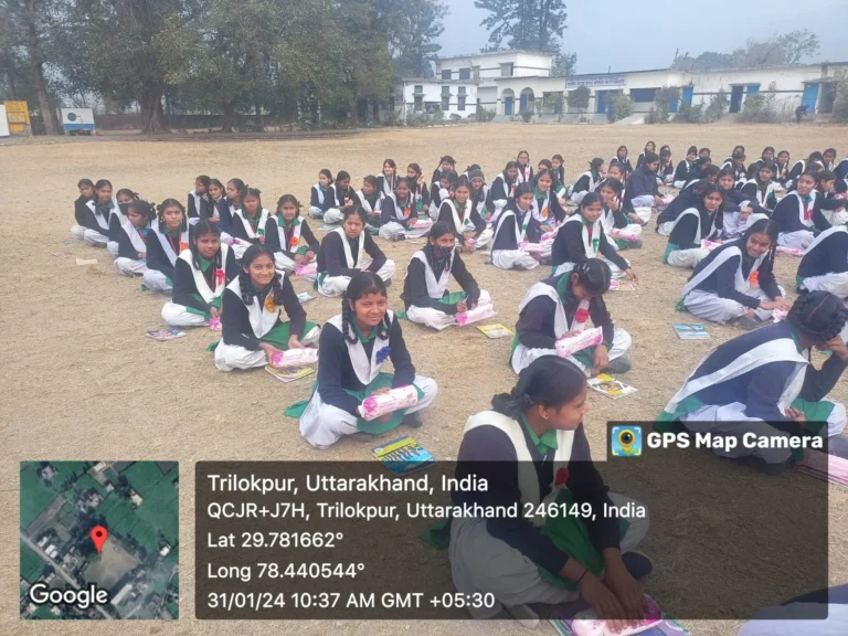 CSR activity on "Personal Hygiene for Girls" – IHMS Kotdwar, photo 5
