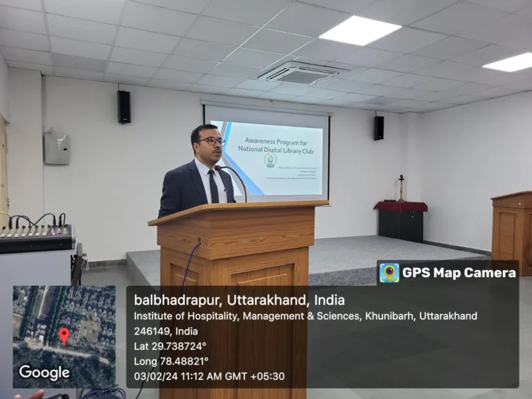 Awareness Program for National Digital Library Club.