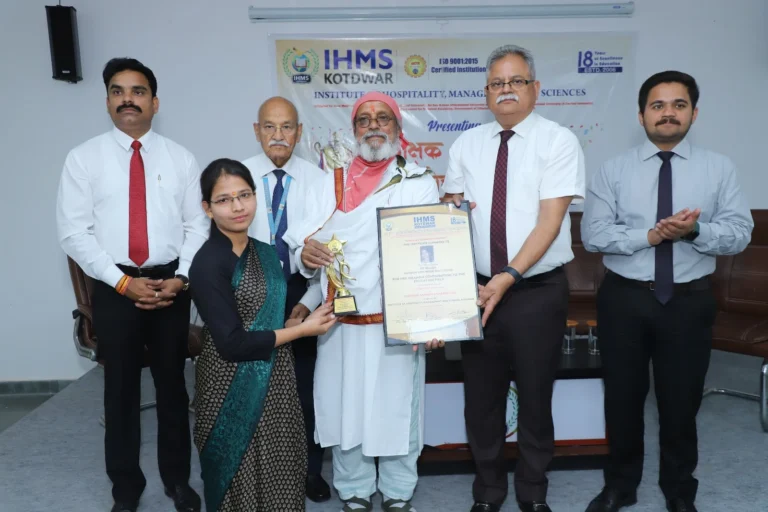 Shikshak Samman Samaroh 2024, IHMS Kotdwar