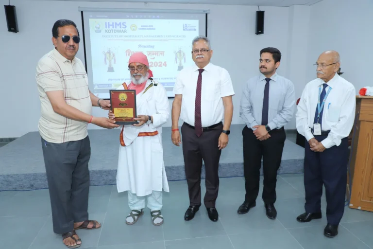 Shikshak Samman Samaroh 2024, IHMS Kotdwar