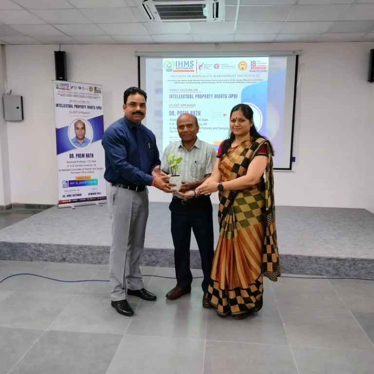 Impact lecture on "INTELLECTUAL PROPERTY RIGHTS (IPR) – IHMS Kotdwar, photo 6