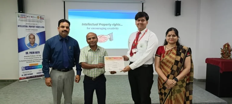 Impact lecture on "INTELLECTUAL PROPERTY RIGHTS (IPR) – IHMS Kotdwar, photo 1