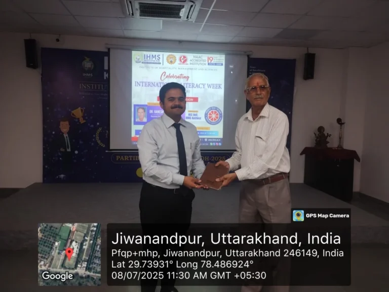 International Literacy Week 2025 Begins at IHMS Kotdwar – IHMS Kotdwar, photo 7