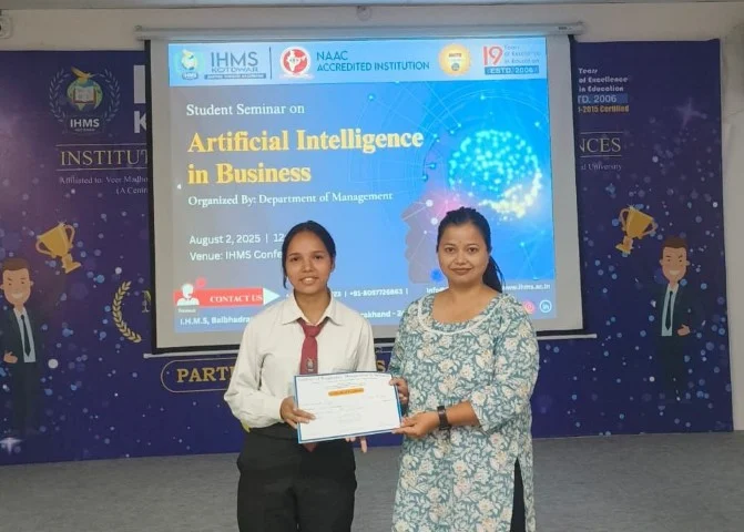 Seminar on Artificial Intelligence in Business – IHMS Kotdwar – IHMS Kotdwar, photo 9