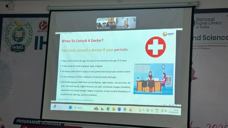 Awareness Through Education – Menstrual Hygiene Workshop at IHMS Kotdwar – IHMS Kotdwar, photo 3