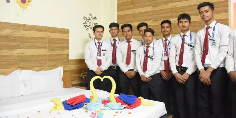 Housekeeping team in uniform – IHMS Kotdwar